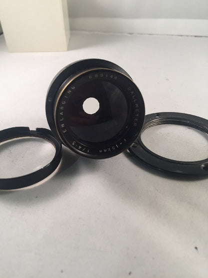 Dallmeyer 152mm 1:4.5 Enlarging Lens With Filter, Great Condition0