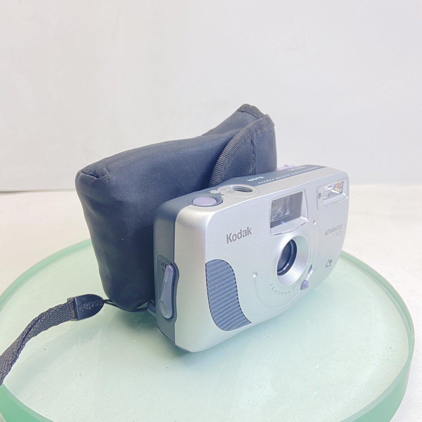 Kodak Advantix F320 Auto APS Vintage retro Compact Film Camera With Case VGC#9630