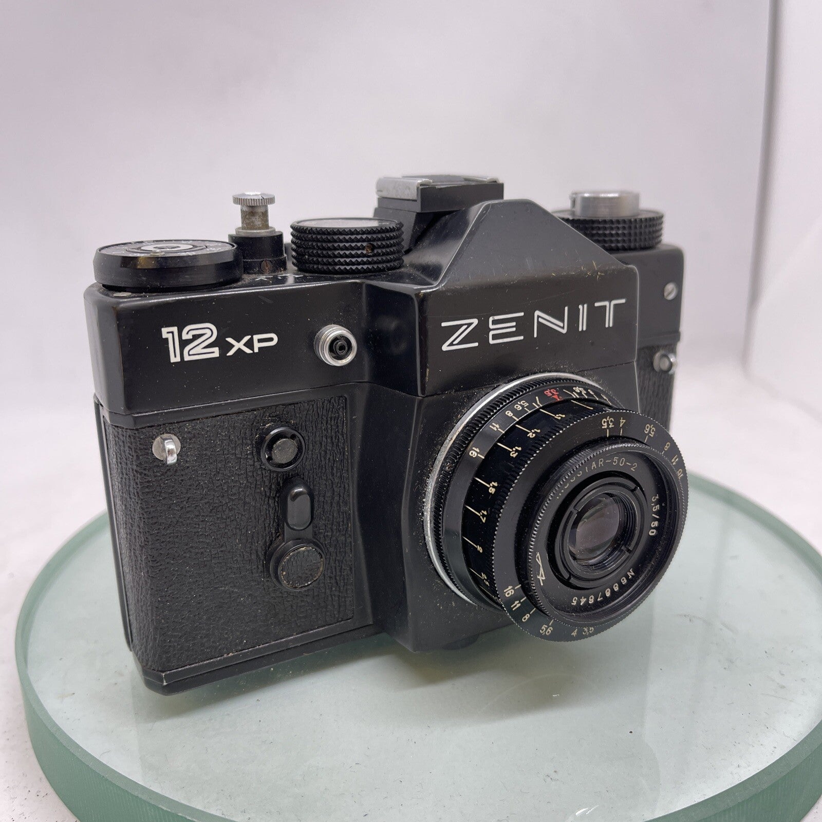 ZENIT 12 XP 35mm Film SLR M42 Screw Mount Manual Camera + INDUSTAR-50-2 50mm 3,51