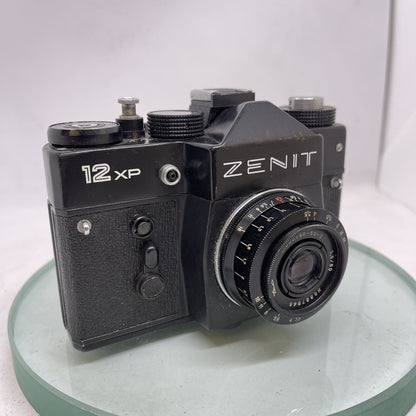 ZENIT 12 XP 35mm Film SLR M42 Screw Mount Manual Camera + INDUSTAR-50-2 50mm 3,51