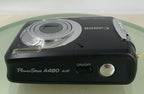 Canon PowerShot A480 10.0MP DIGITAL CAMERA BLACK NO CHARGER NO CARD TESTED - 2437