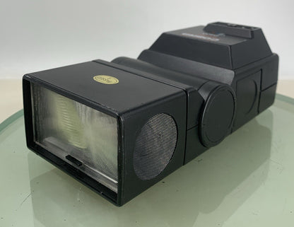 Vintage COBRA Dedicated D400 TTL Flashgun BLACK PERFECTLY WORKING TESTED - 3362