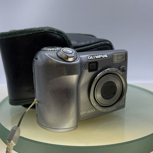 Olympus SP-320 7.1MP Digital Camera with 3x Optical Zoom Fully Tested + Case#6580