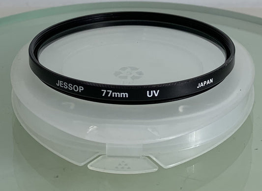 Jessop 77mm UV Filter Camera Lens+Clean+Good Condition-5160