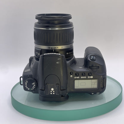 Canon EOS 20D DSLR Camera with EF-S II 18-55mm, Charger lens few fugus on sides4