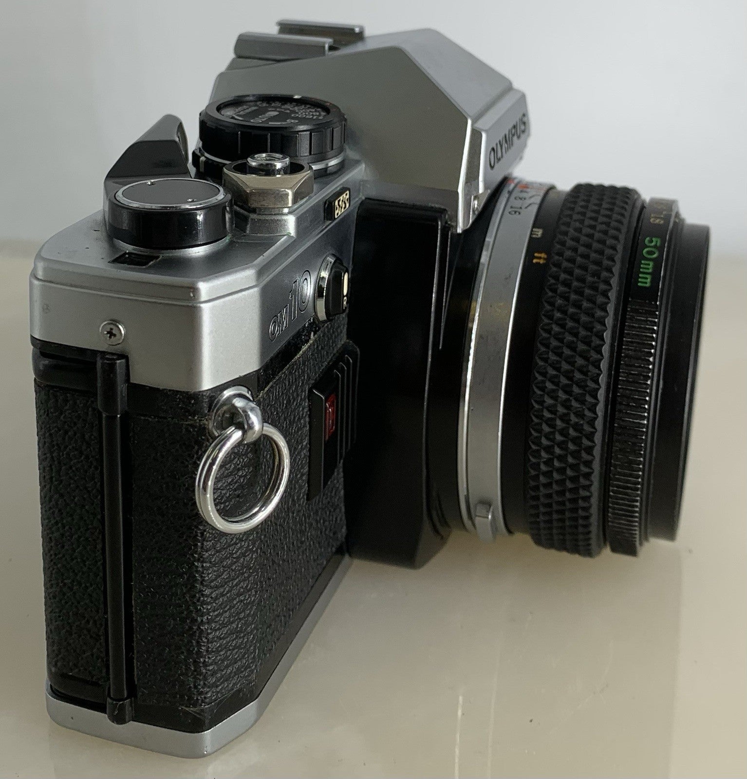 SERVICED Olympus OM10 35mm Film SLR Manual Camera + Olympus 50mm f/1:1.8 #1302
