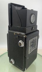 Rollei Rolleicord II 120 Film 6x6cm TLR Camera with Triotar  Lens + Case #3004