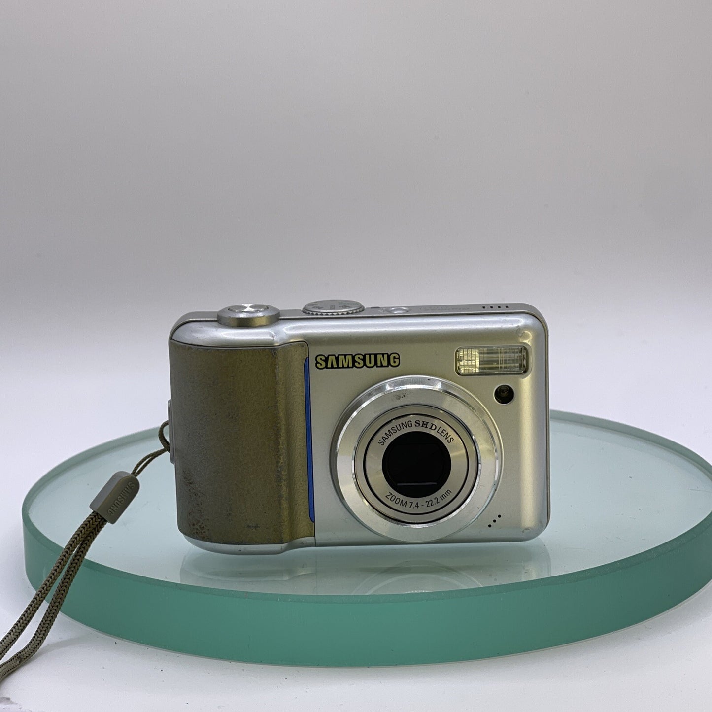 Samsung Digimax D103 10.1 MP Compact Digital Camera Silver Tested#VGC#5691
