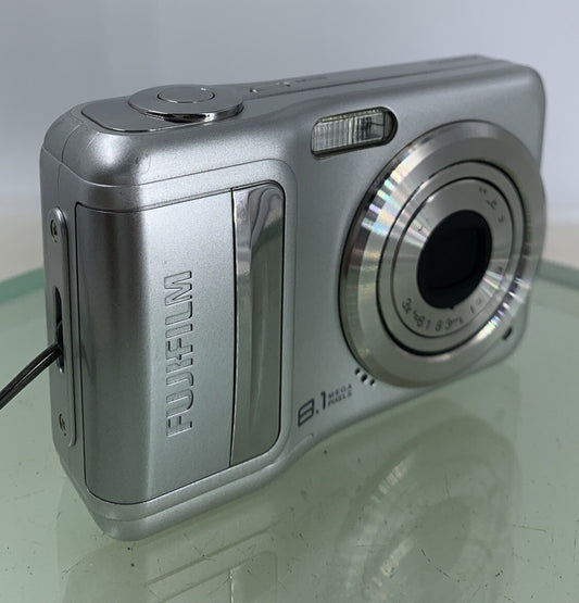 Fujifilm Digital Camera FinePix A850 8.1MP SILVER NO CHARGER NOCARD Tested-3110
