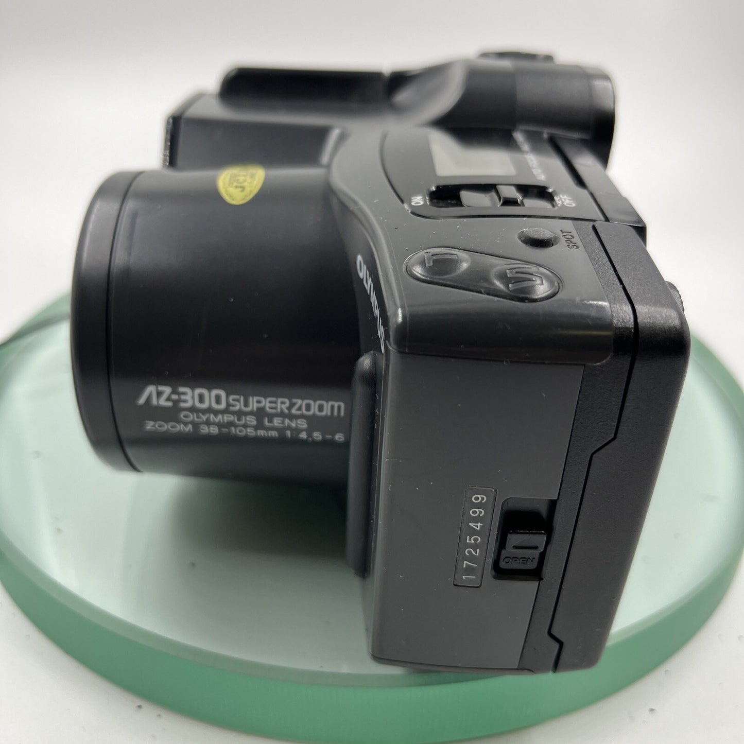 Olympus AZ-300 Superzoom Point And Shoot 35mm Compact Film Camera Working+++#5075