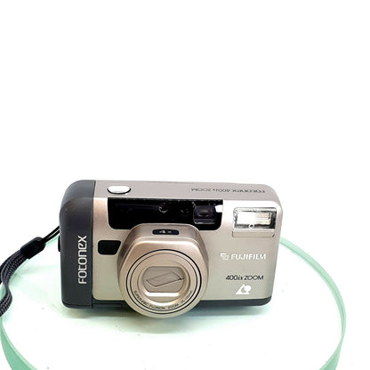 BOXED FUJIFILM FOTONEX 400IX ZOOM APS FILM COMPACT CAMERA~25-100MM EBC LENS #3661