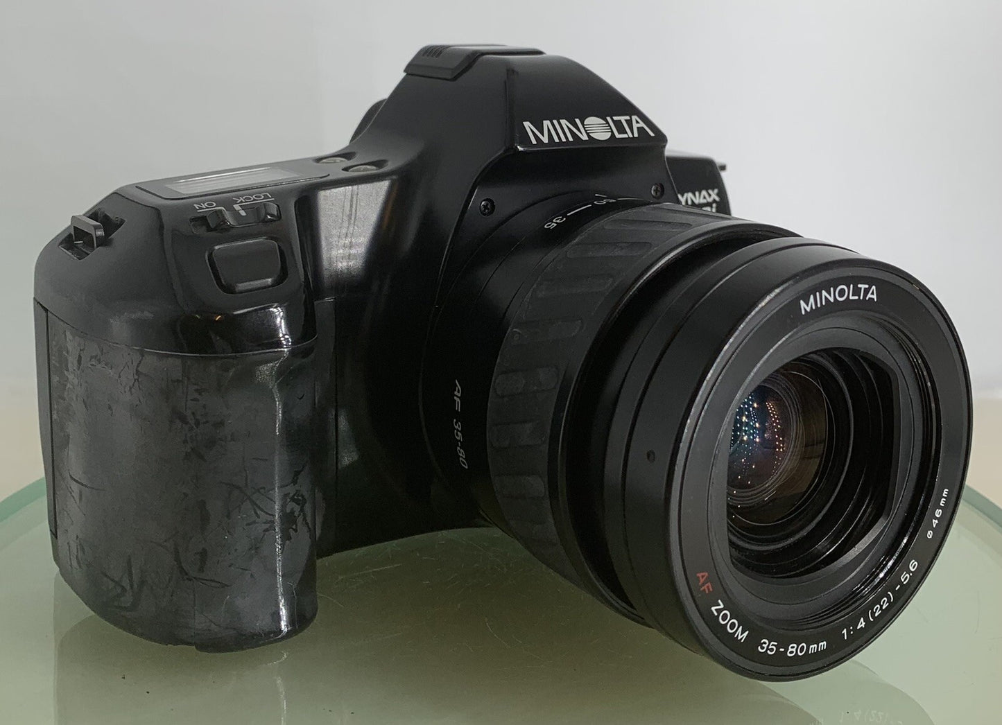 Minolta Dynax 3000i 35mm SLR Film Camera + 35-80mm Lens + Tested - 1770