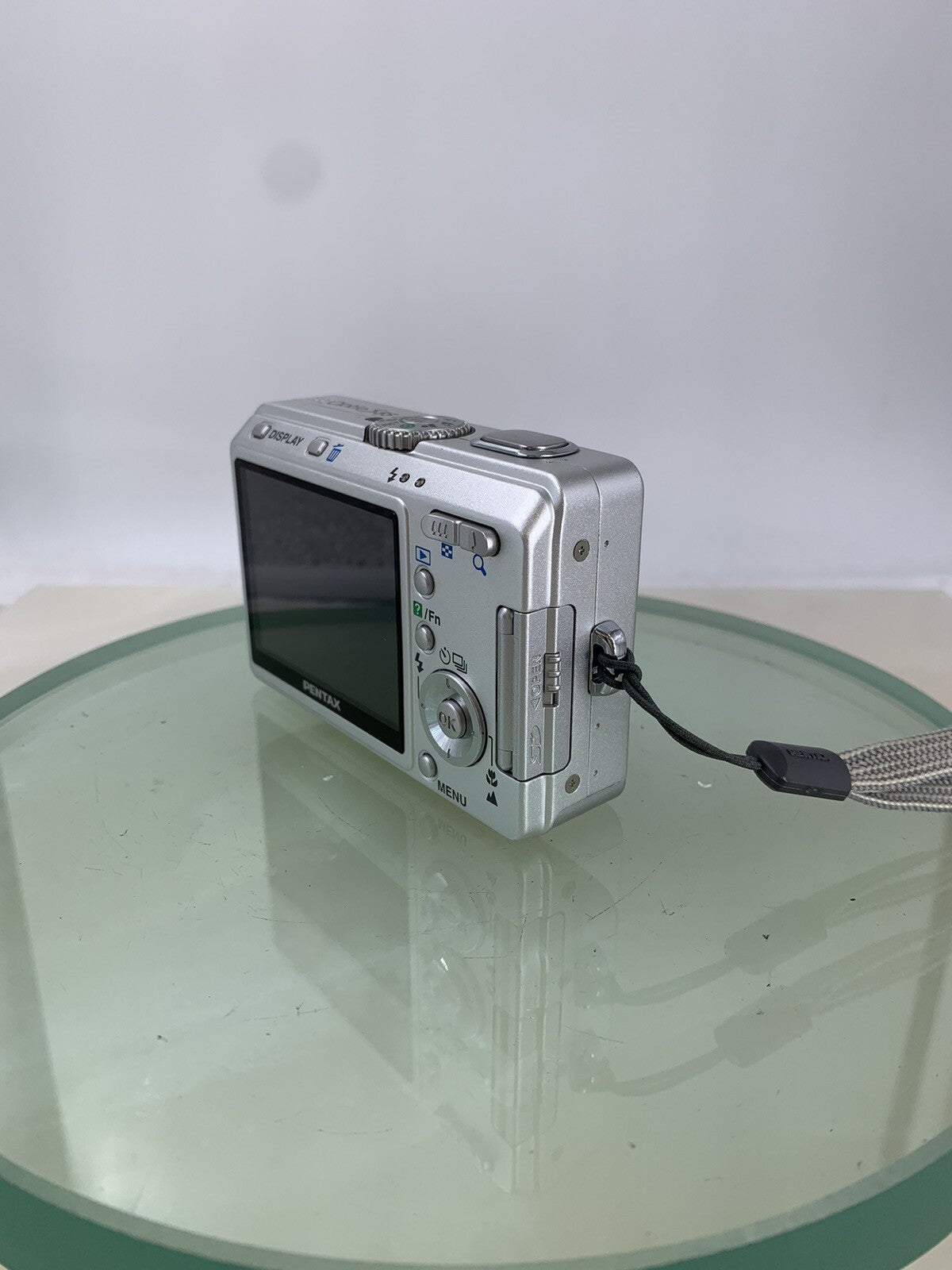 Pentax Optio S55 5.0MP Compact Digital Camera SILVER NO CARD TESTED - 8142