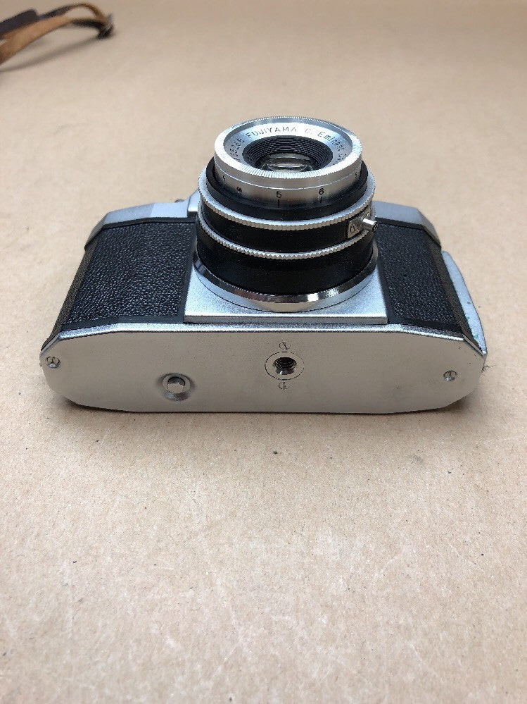 OSHIRO SPINNY 1956 JAPAN  SLR 35MM RARE VINTAGE CAMERA +CASE NEAR MINT CONDITION5