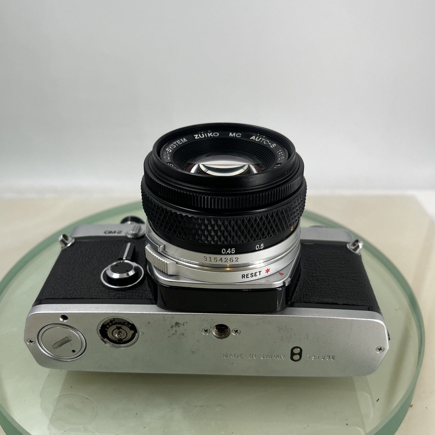 Olympus OM-2 35mm SLR camera body & Hotshoe 2 50mm 1:1.8 TESTED  #8843