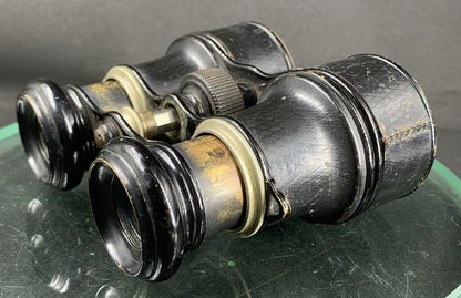 Antique Walker & Son WW1 Service Binocular + Case {Collectable Item}#1442