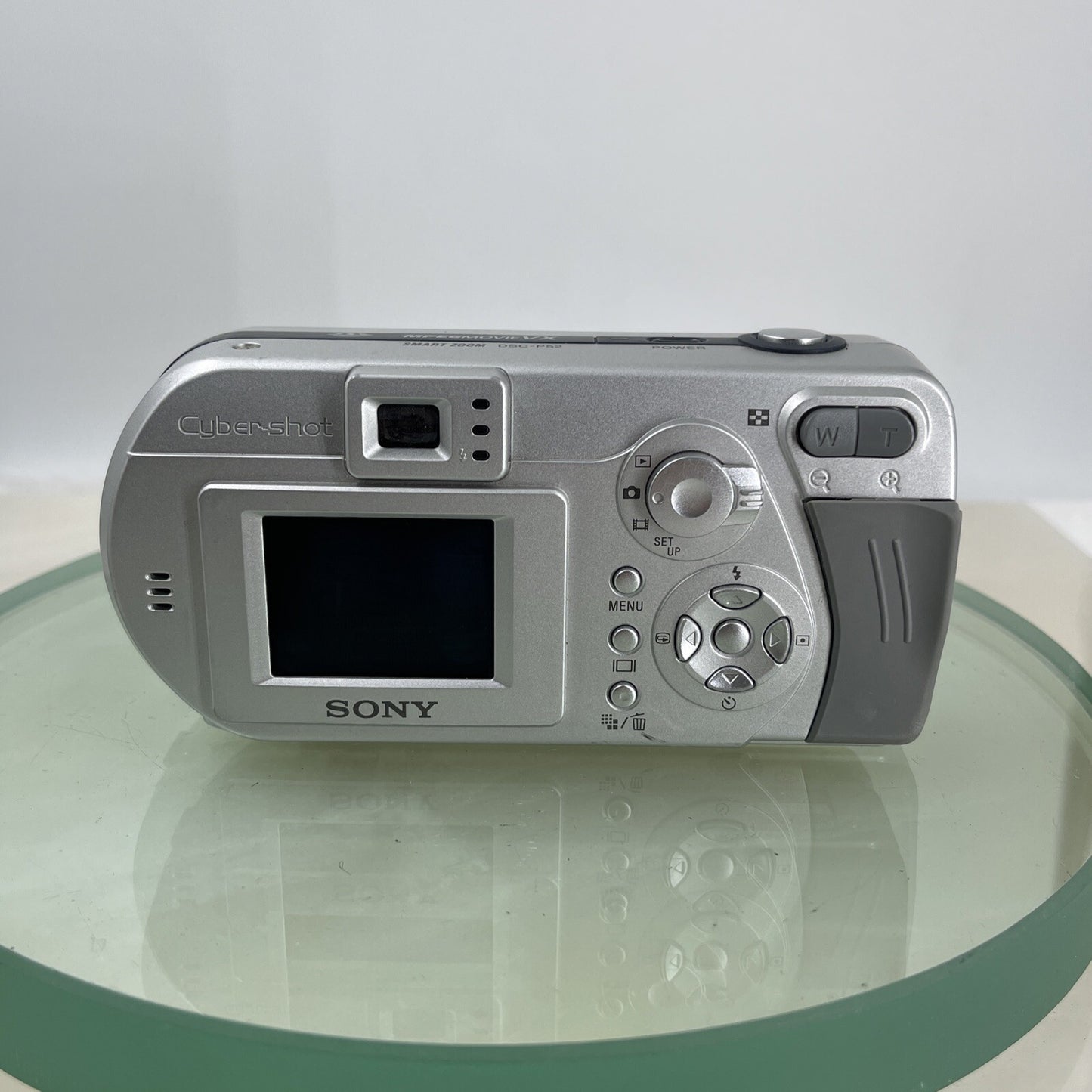 Sony Cyber-shot DSC-P52 3.2MP Digital Camera - Silver 16MB Memory Card #6774