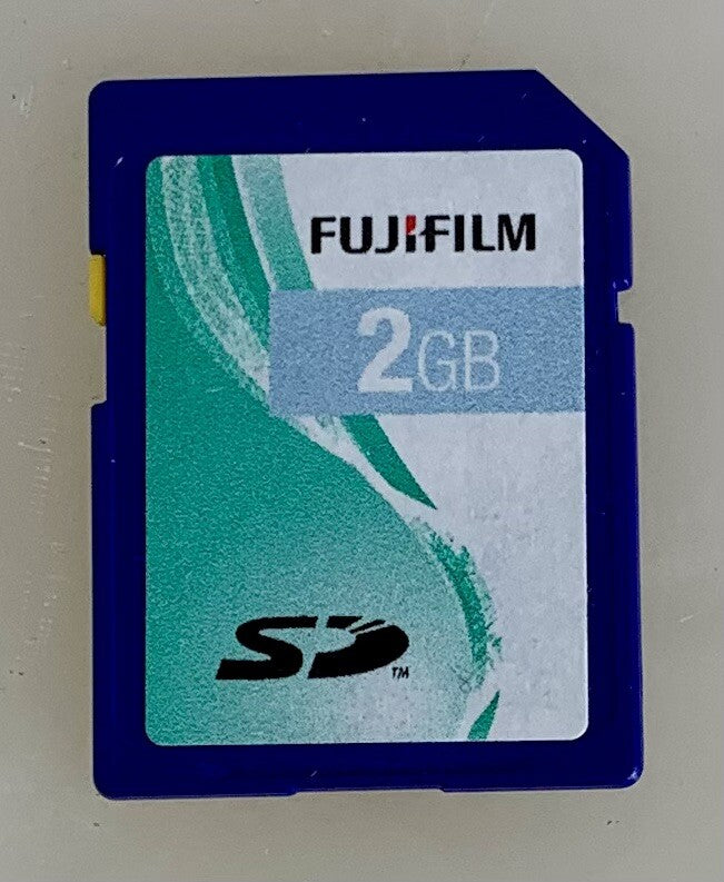 Fujifilm 2GB SD Card for Digital Cameras #660