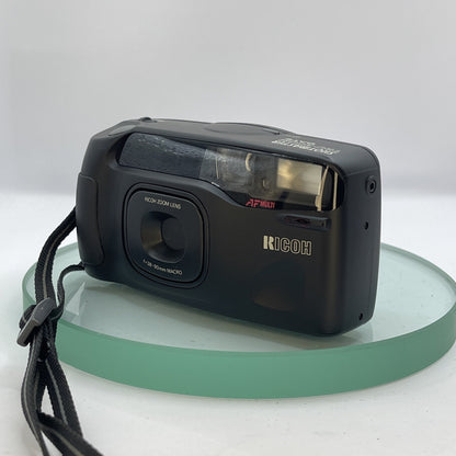 Vintage Ricoh Shotmaster Tru-Zoom Date 35mm camera Canon  38-90mm lens EXC++#1282