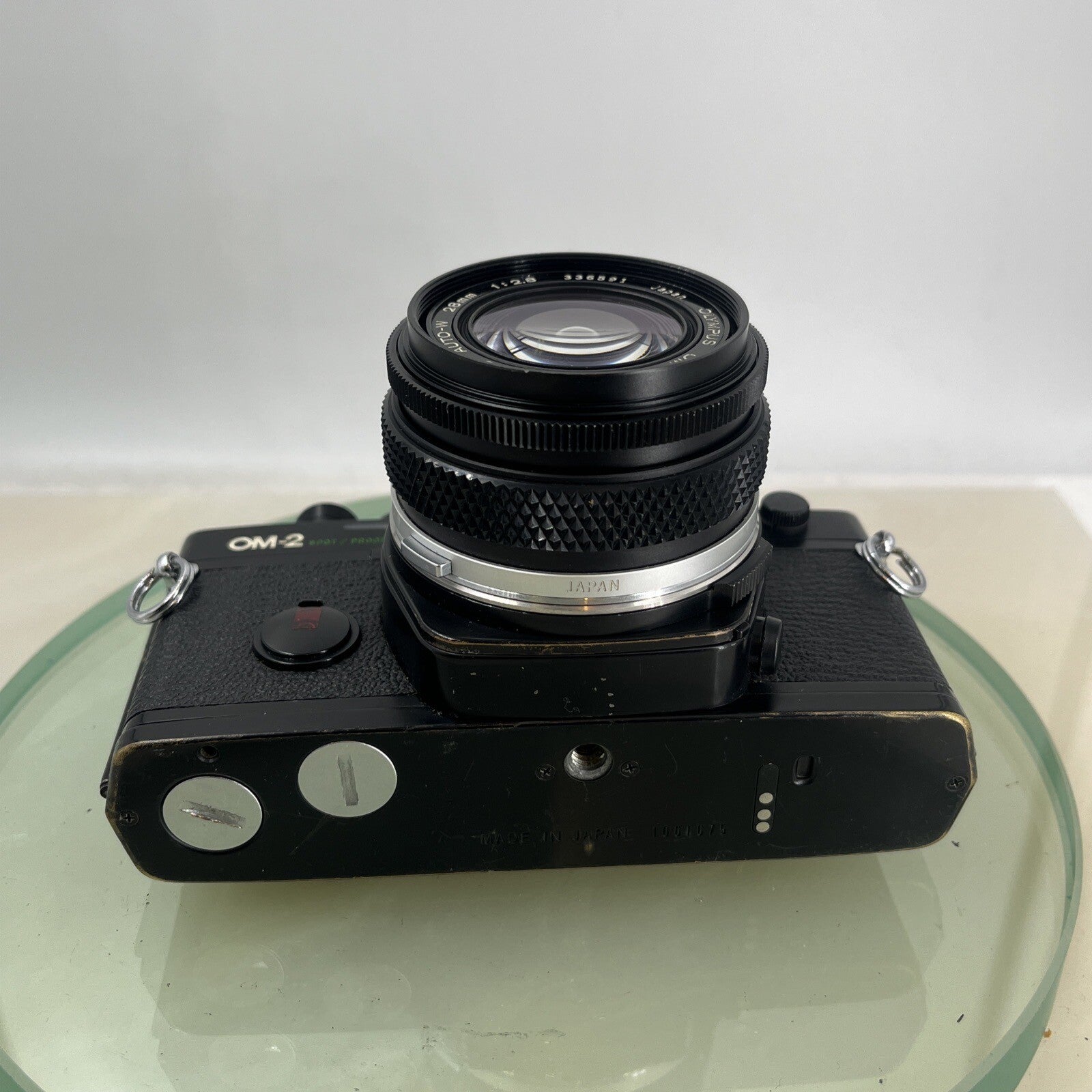 Olympus OM-2 Spot / Program SLR Camera+Olympus Zuiko  28mm f2.8 TESTED  #88313