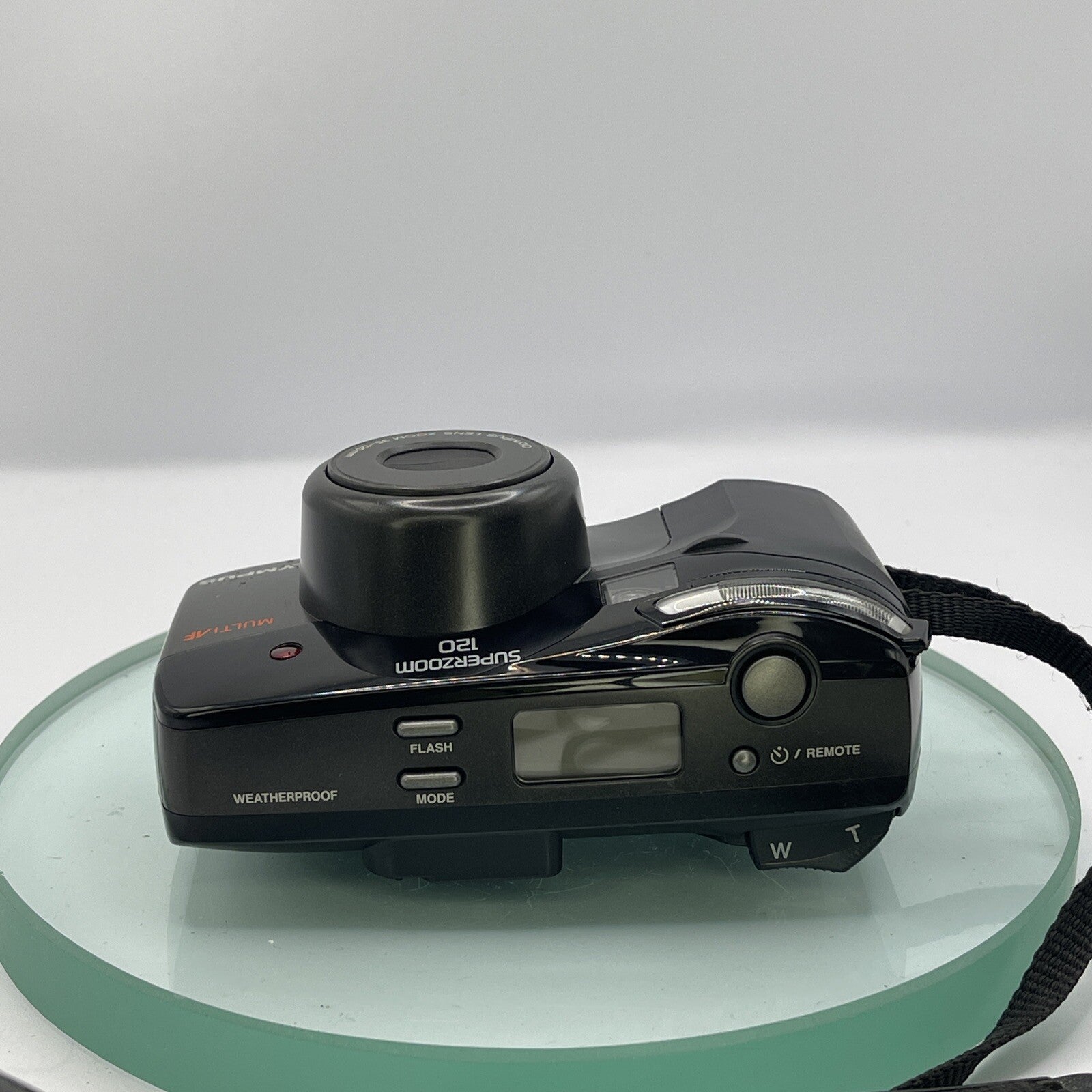 Olympus Superzoom 120 35mm Film Camera Quartz Date in excellent condition+case534