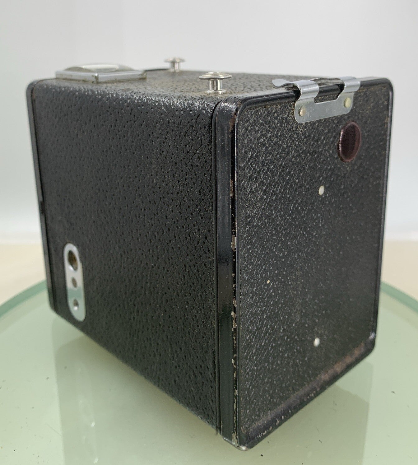 KODAK VINTAGE BROWNIE FLASH 3 CAMERA WITH COVER TESTED - 4674