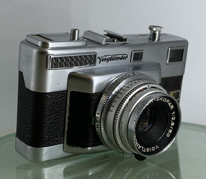 Voigtlander Vitessa T 35 mm Rangefinder film Camera Lens COLOR-SKOPAR 1:2.8 / 500