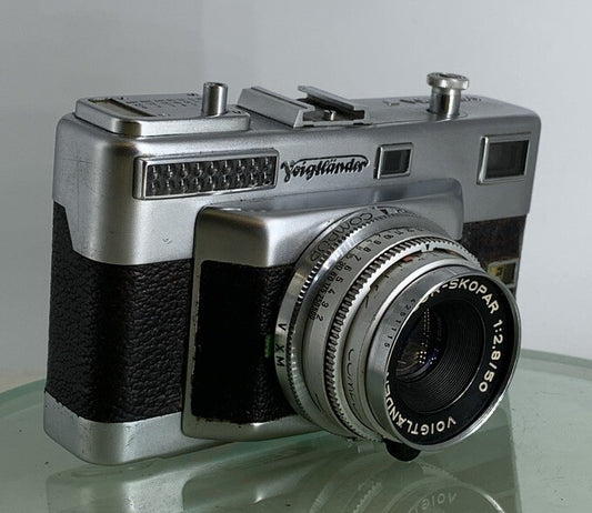 Voigtlander Vitessa T 35 mm Rangefinder film Camera Lens COLOR-SKOPAR 1:2.8 / 500