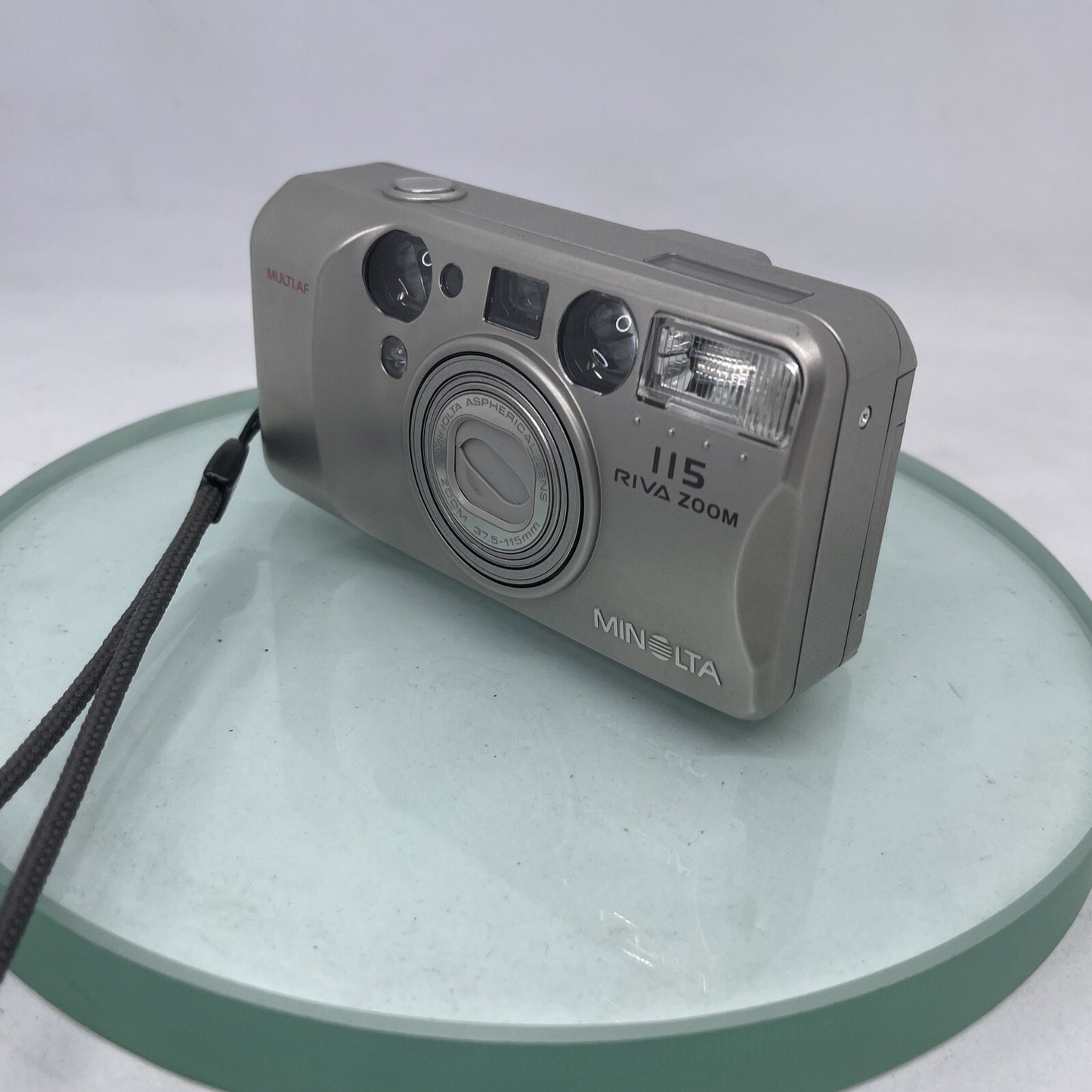 MINOLTA RIVA ZOOM 115 35MM FILM CAMERA 37.5-115mm LENS  Lomo #3472