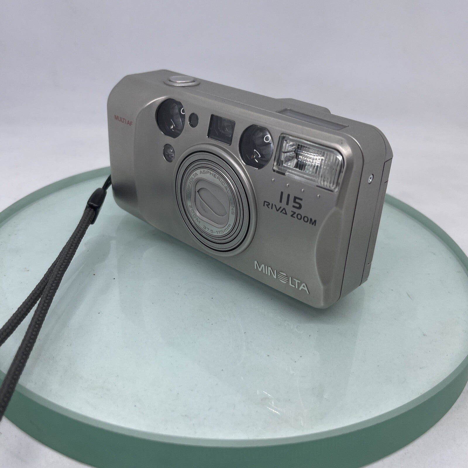 MINOLTA RIVA ZOOM 115 35MM FILM CAMERA 37.5-115mm LENS  Lomo #3472