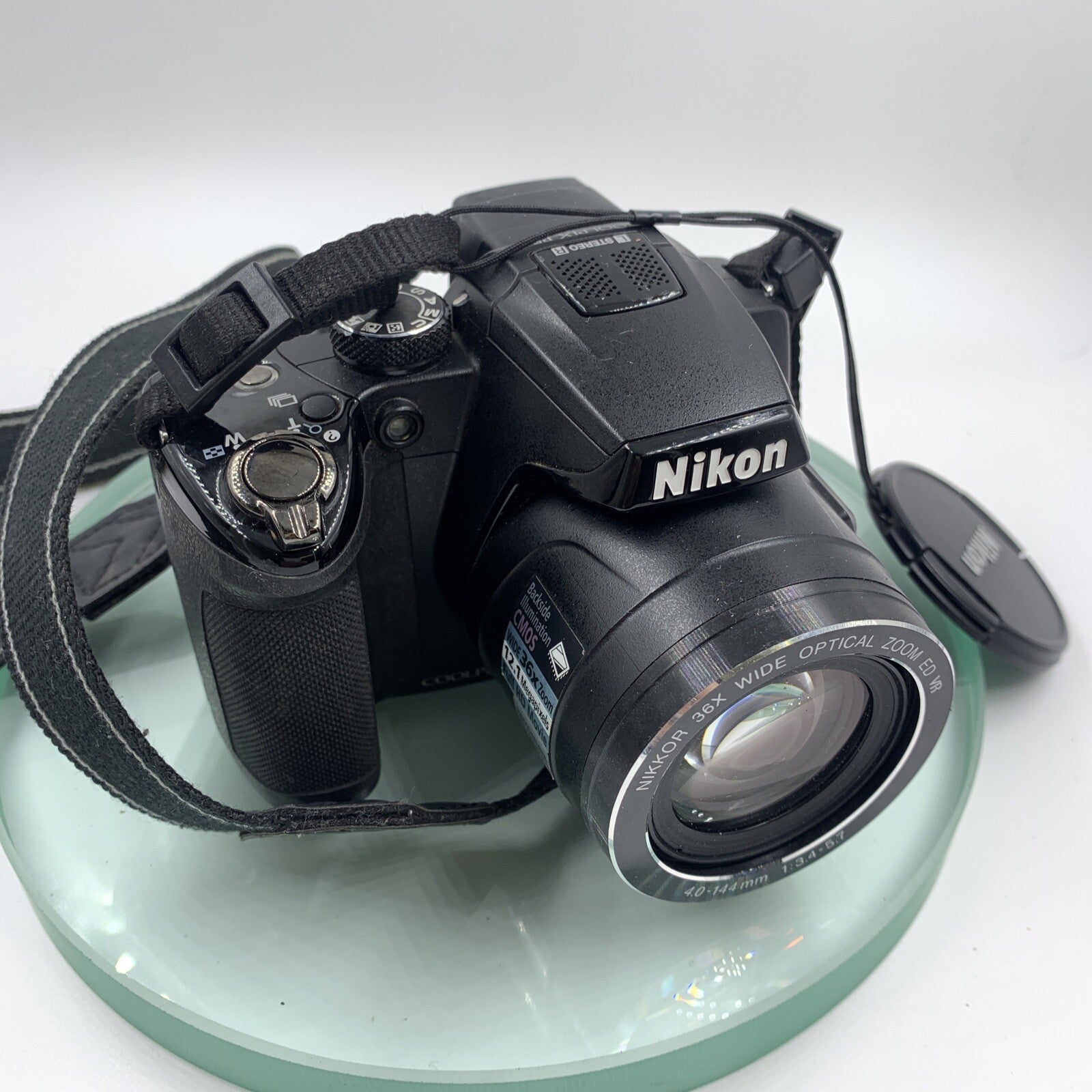 Nikon COOLPIX P500 12.1MP Digital Camera in Black.Excellent full hd 36x zoom#7761