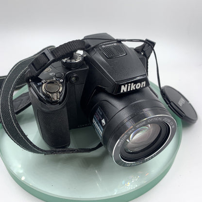 Nikon COOLPIX P500 12.1MP Digital Camera in Black.Excellent full hd 36x zoom#7761