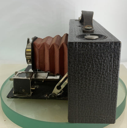 Vintage Kodak Eastman Folding Pocket Brownie Camera No 2 A RARE - CLEAN, SHUTTER3