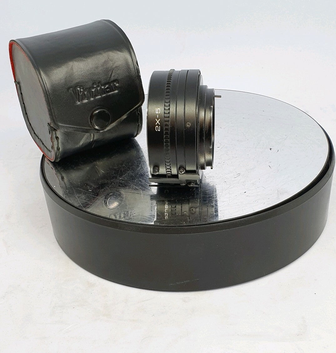 VIVITAR MC 2x-5 TELE CONVERTER comes front & Rear caps +case#9063