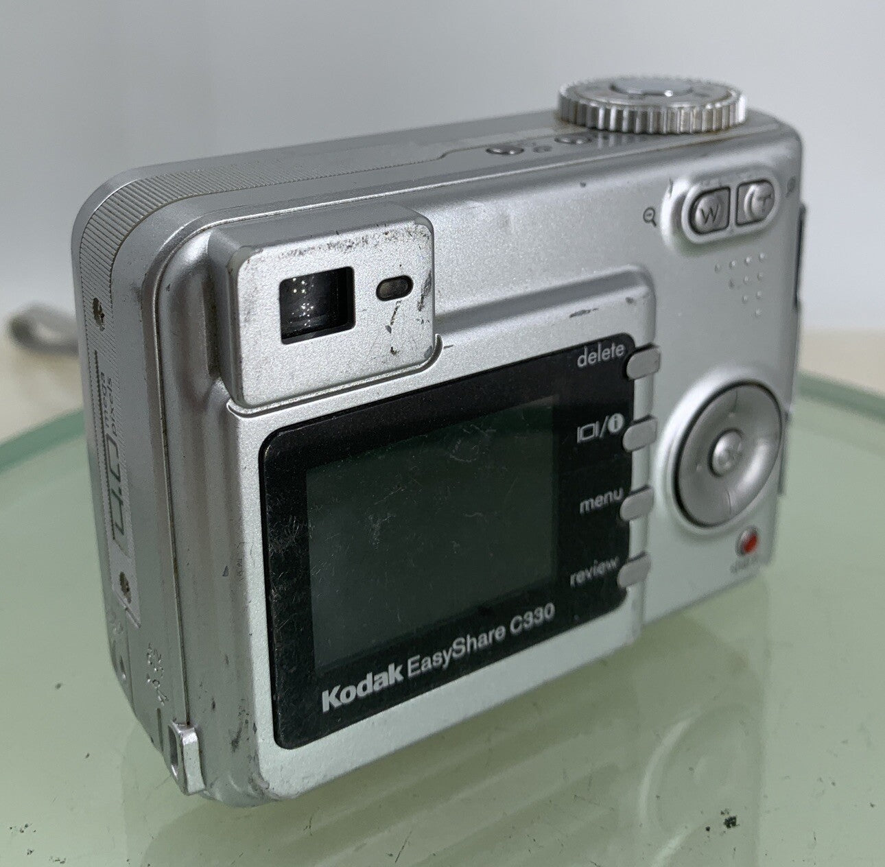 Kodak Digital Camera EasyShare C330 4.0MP Silver NO SD CARD Tested  - 2984