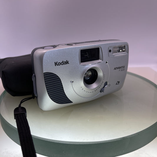 Kodak Advantix F320 Auto APS Vintage retro Compact Film Camera With Case VGC#3520