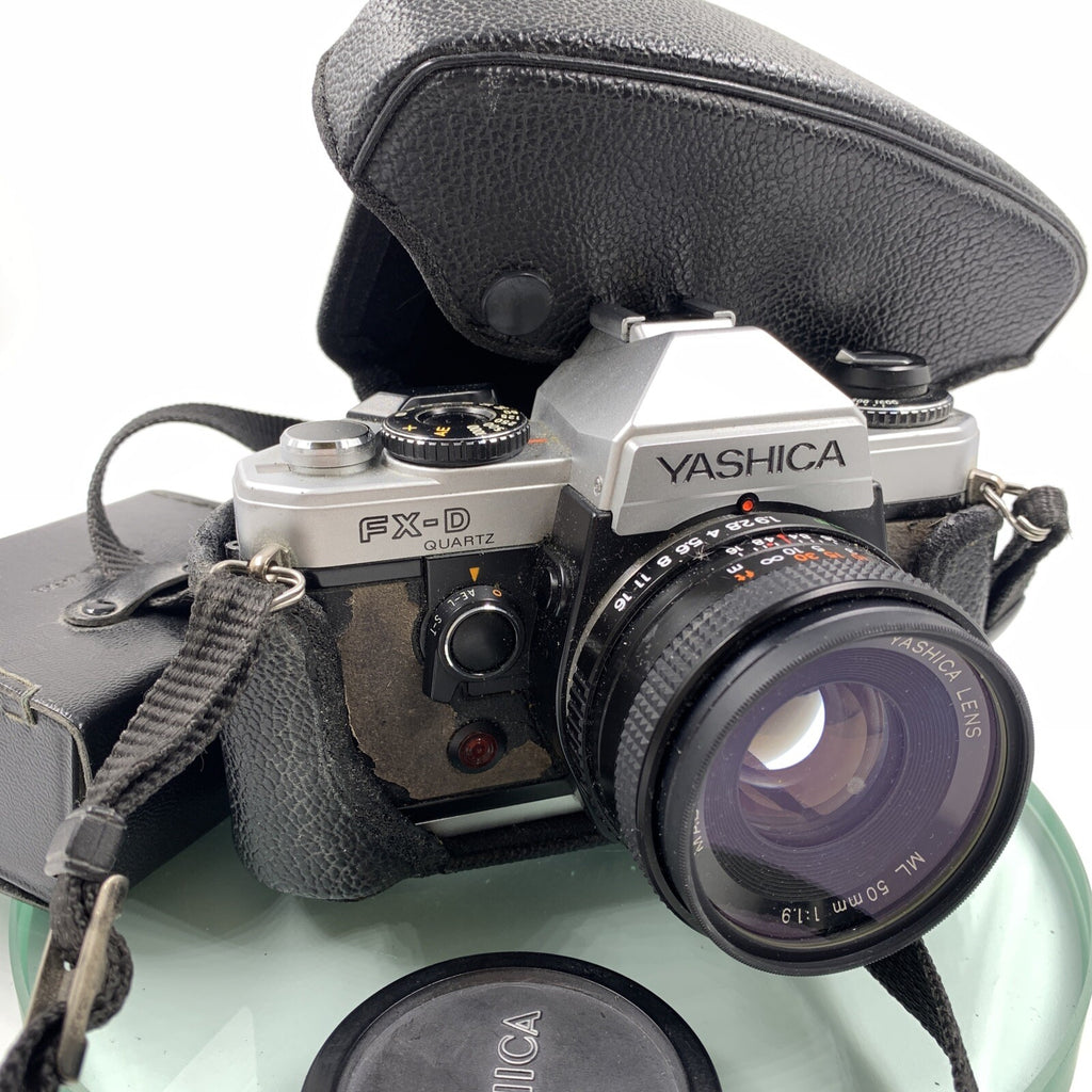 Yashica FX-D Quartz With Yashica DSB 50mm f/1.9 Lens  # TESTED # VGC # 8930