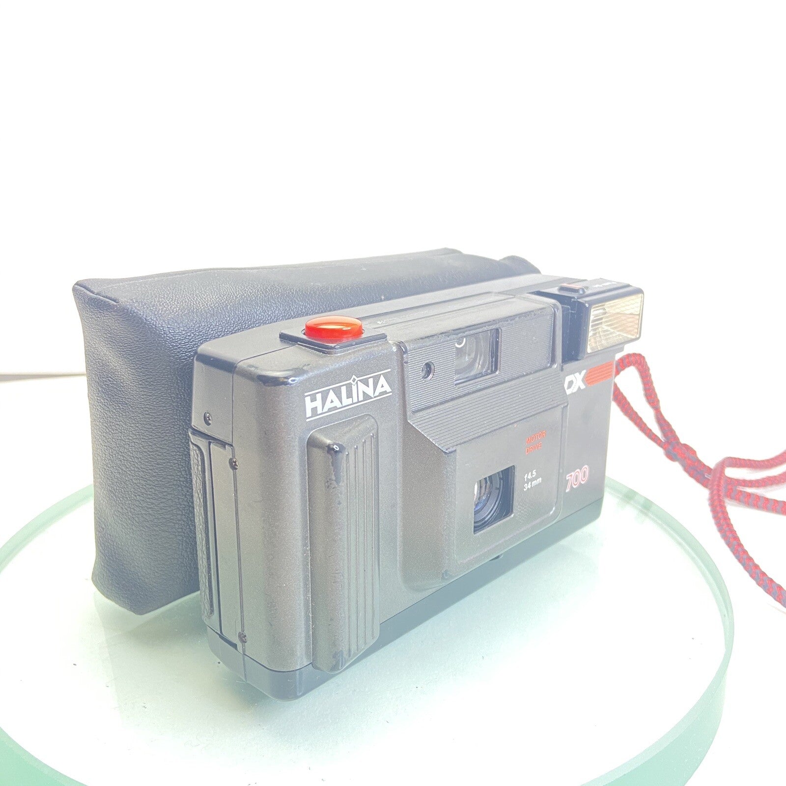 VINTAGE 35mm HALINA DX AF700  Camera F4.5 Lens + Case #290