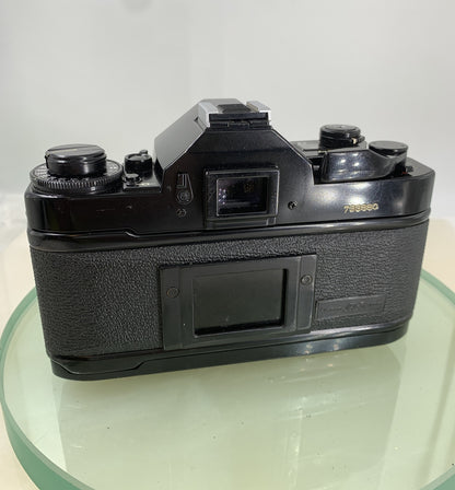 Canon A-1 35mm SLR Film Camera + FD 50mm f/1.8 Prime Lens BOXED, BOOK, STRAP#80613