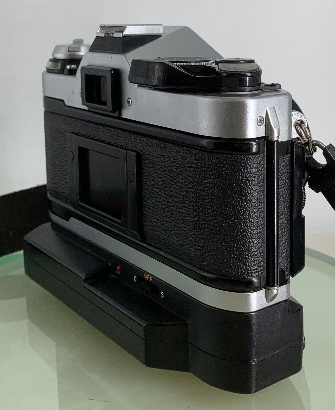 Canon AE-1 Program 35mm SLR Film Manual Camera + Canon 50mm F/1.8 FD Lens+Winder3