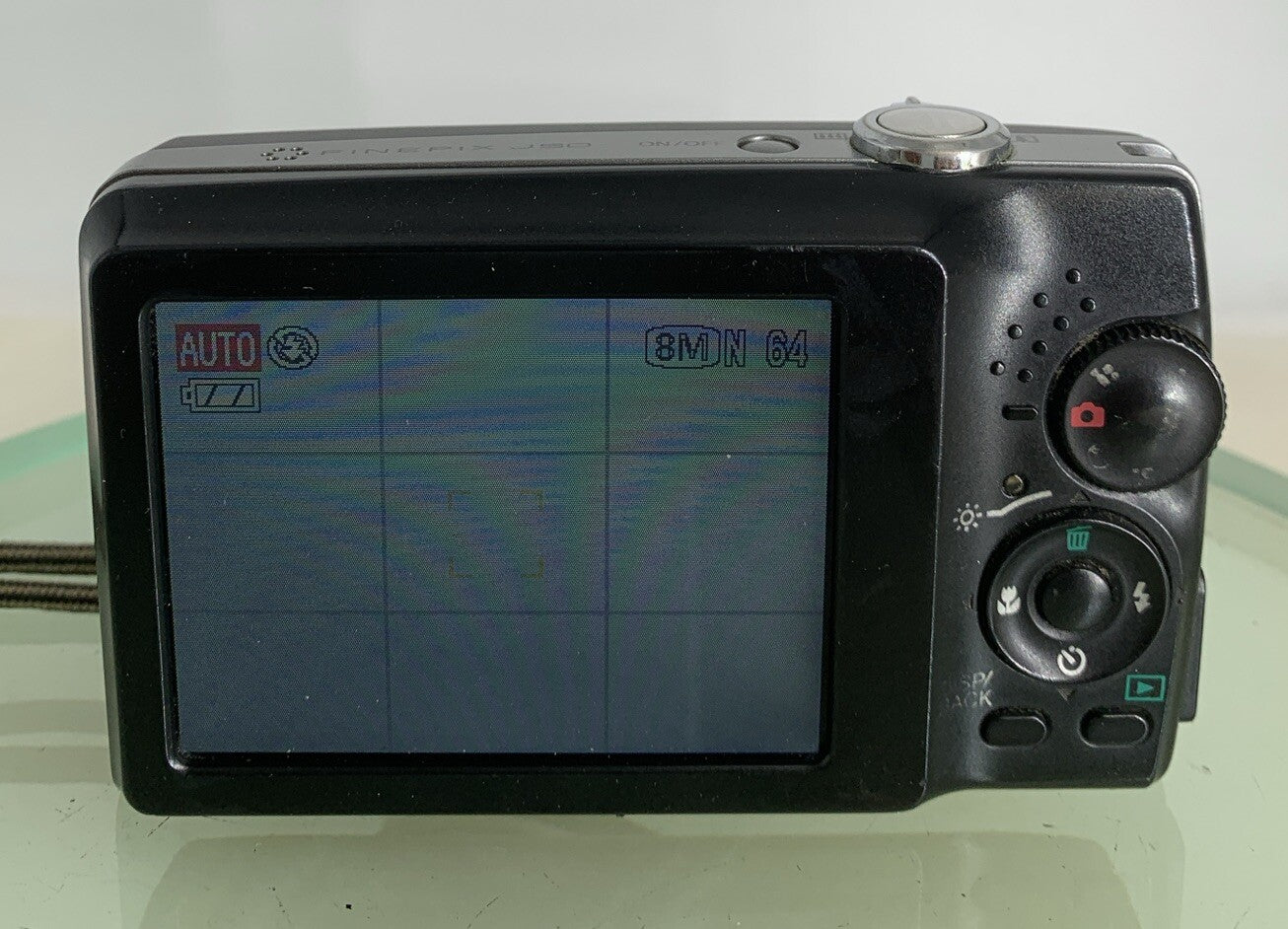 Fujifilm Digital Camera FinePix J50 BLACK+CHARGER+WIRE+128MB CARD -TESTED - 9905