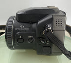 FujiFilm FinePix S602 Z 3.1MP SLR Digital Camera BLACK 16MB CARD TESTED - 1443