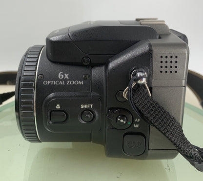 FujiFilm FinePix S602 Z 3.1MP SLR Digital Camera BLACK 16MB CARD TESTED - 1443