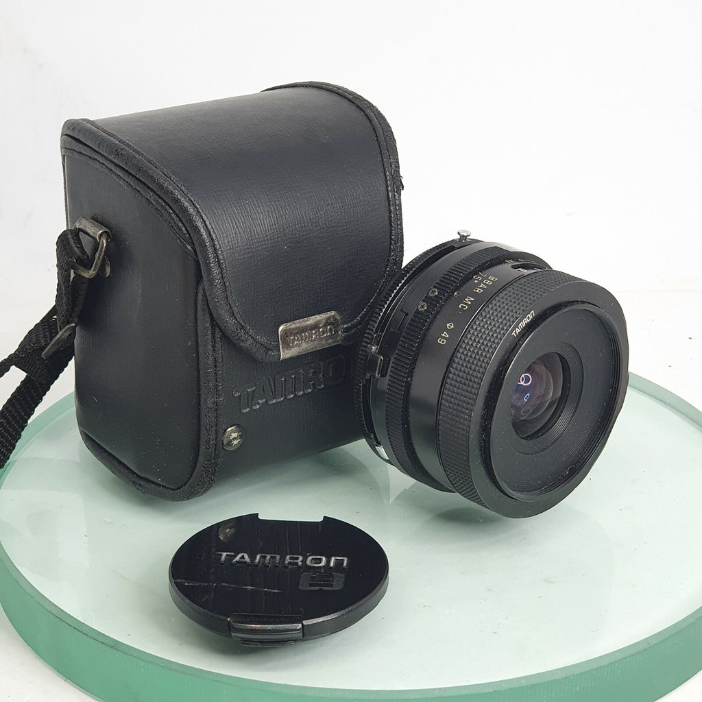 TAMRON 1.2.5-28MM LENS ADAPTALL 2 FUJICA AX MOUNT CLASSIC EX-CND + CASE  #2270