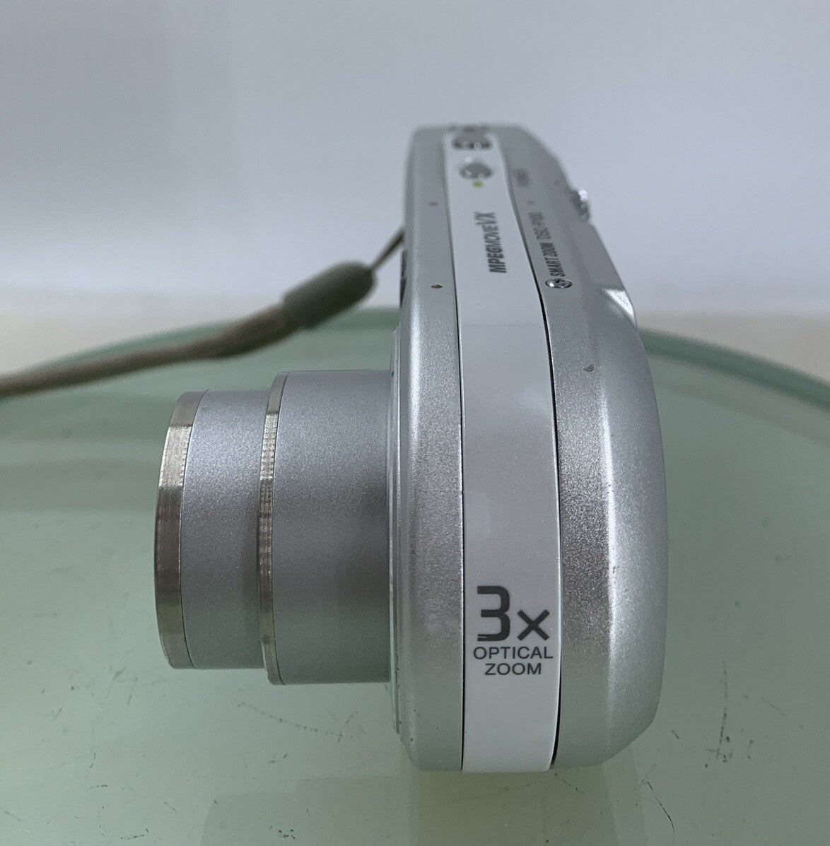 Sony Cyber Shot DSC-P100 5.1 MP SILVER + CHARGER + COVER NO CARD TESTED - 6743