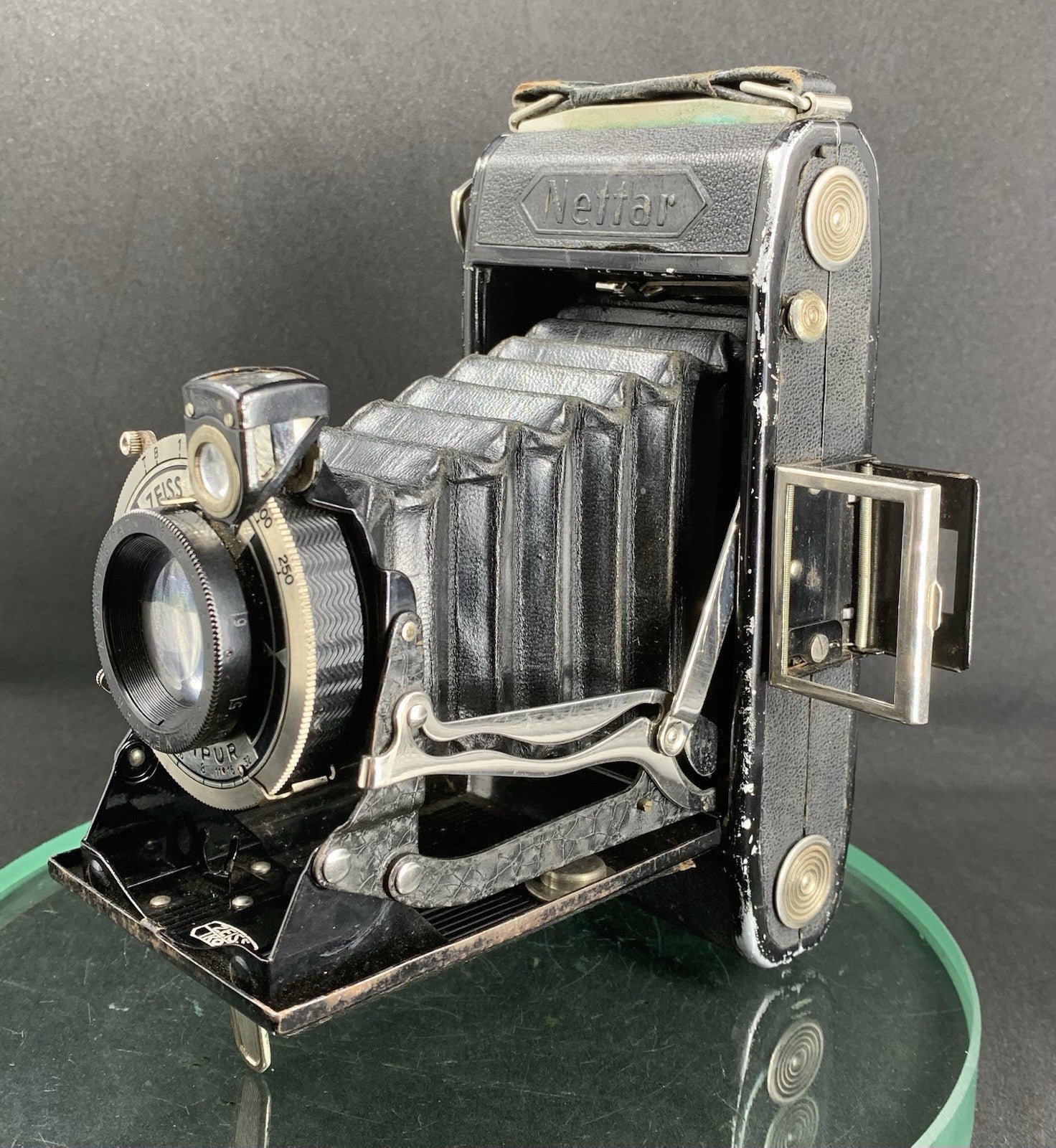 Vintage Zeiss Ikon Nettar 515/2- Folding Camera 11cm f/4.5 Compur Lens #298