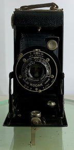 Vintage Kodak Six-20 Junior folding Camera Roll Film ANASTIGMAT F-6.3 100mm-3591