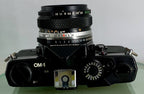 Olympus OM-1 MD BLACK B35mm SLR Film Camera & Olympus ZUIKO  50mm f1.8 Lens ++++8