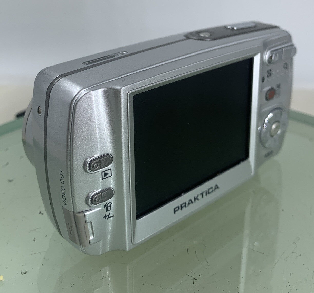 Praktica DCZ-520 5.1MP Compact Digital Camera SILVER WITH COVER TESTED - 1304