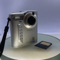 Fujifilm MX-2700 Zoom 2.3MP Compact Digital Camera Silver Tested NO BATTERY #1180